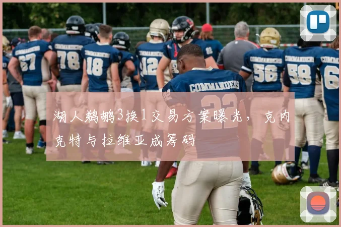 湖人鹈鹕3换1交易方案曝光,克内克特与拉维亚成筹码